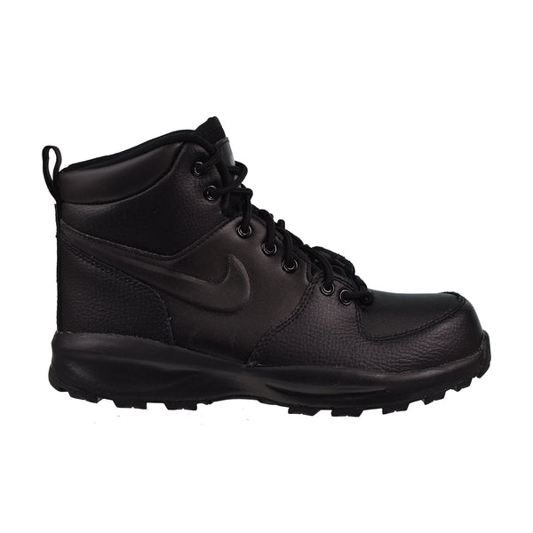 Nike Manoa LTR (GS) Big Kids' Boots Black-Black