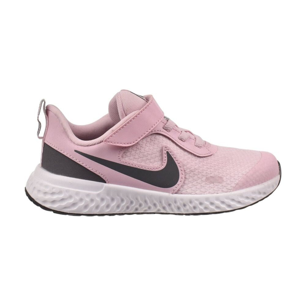 Nike Revolution 5 (PS) Little Kids' Shoes Pink Foam/Dark Grey bq5672-601
