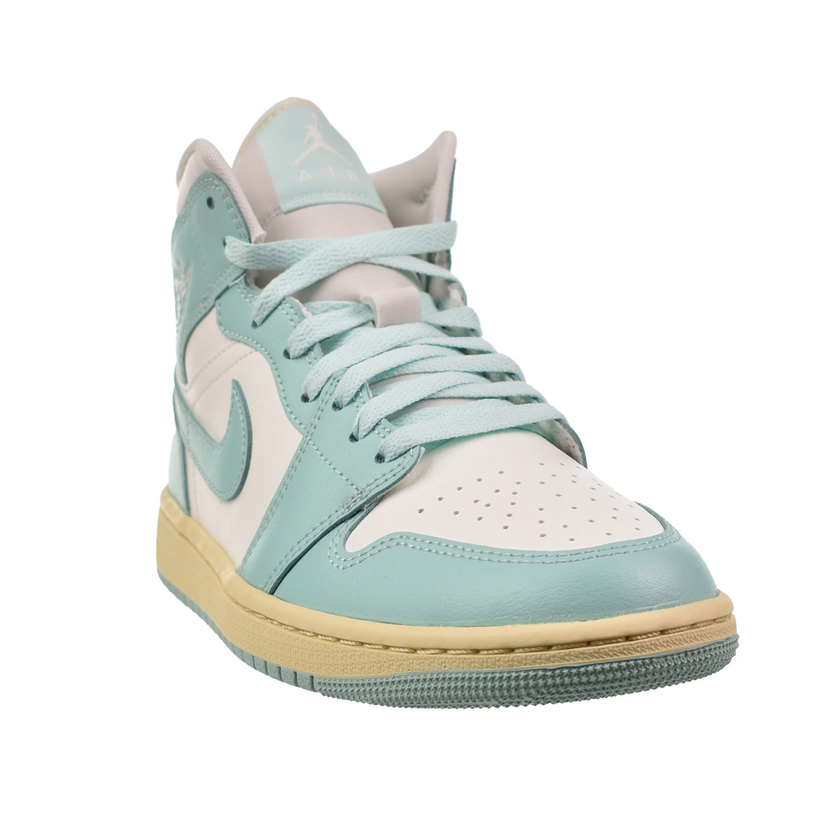 Air Jordan 1 Mid Women's Shoes Sail-Light Dew-Muslin
