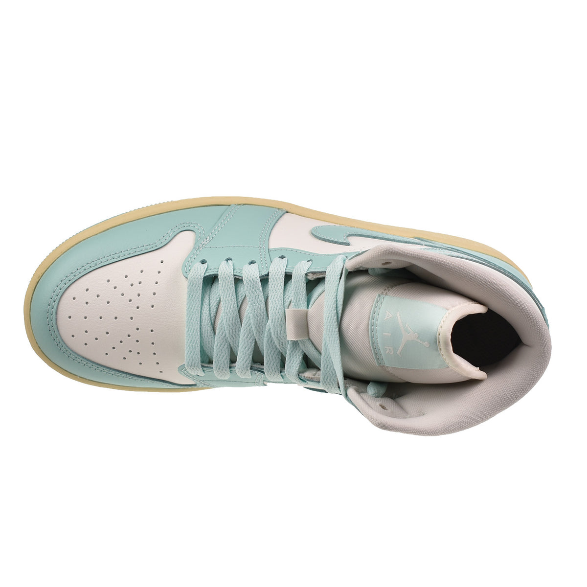 Air Jordan 1 Mid Women's Shoes Sail-Light Dew-Muslin