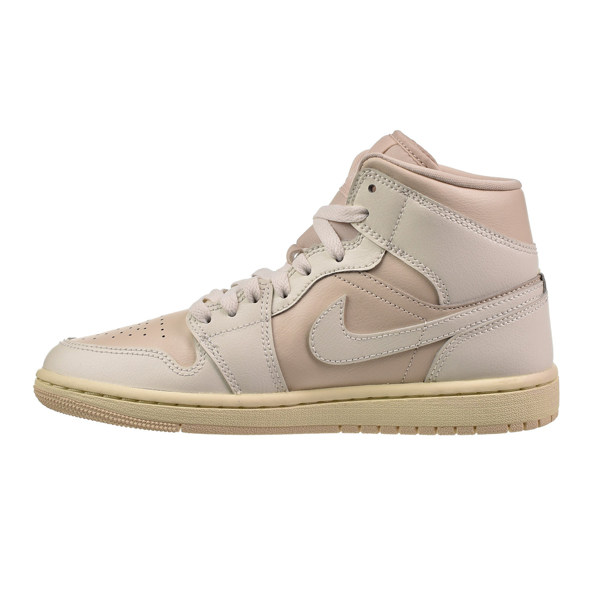 Air Jordan 1 Mid Women's Shoes Legend Light Brown-Muslin-Sail