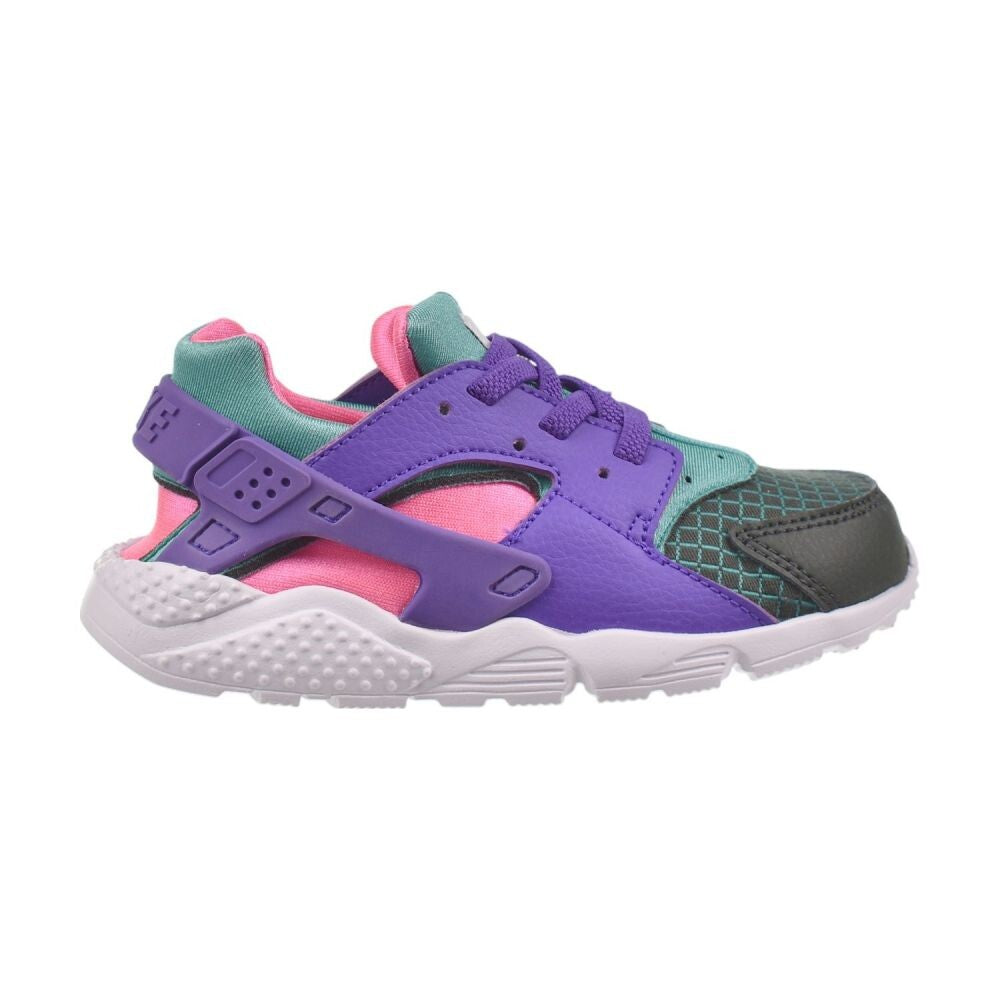 Nike Huarache Run Now (TD) Toddlers' Shoes Outdoor Green/Grape bq7098-300