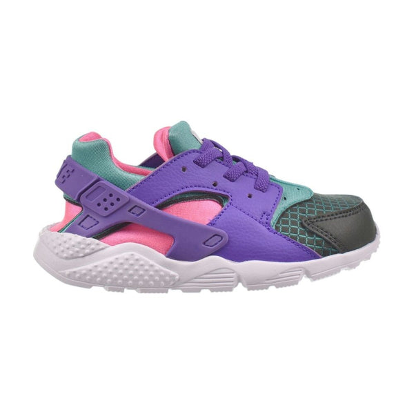 Nike Huarache Run Now (TD) Toddlers' Shoes Outdoor Green/Grape bq7098-300