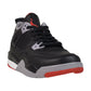 Jordan 4 Retro (PS) Little Kids' Shoes Blk/Fire Red-Cement Grey bq7669-006