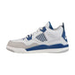 Jordan 4 Retro (PS). Little Kids' Shoes Off White/Military Blue bq7669-141