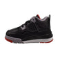 Air Jordan Retro 4 "Bred Reimagined" (TD) Toddler Shoes Black-Cement Grey