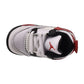 Jordan 4 Retro (TD) Toddler Shoes Red Cement-White-Black