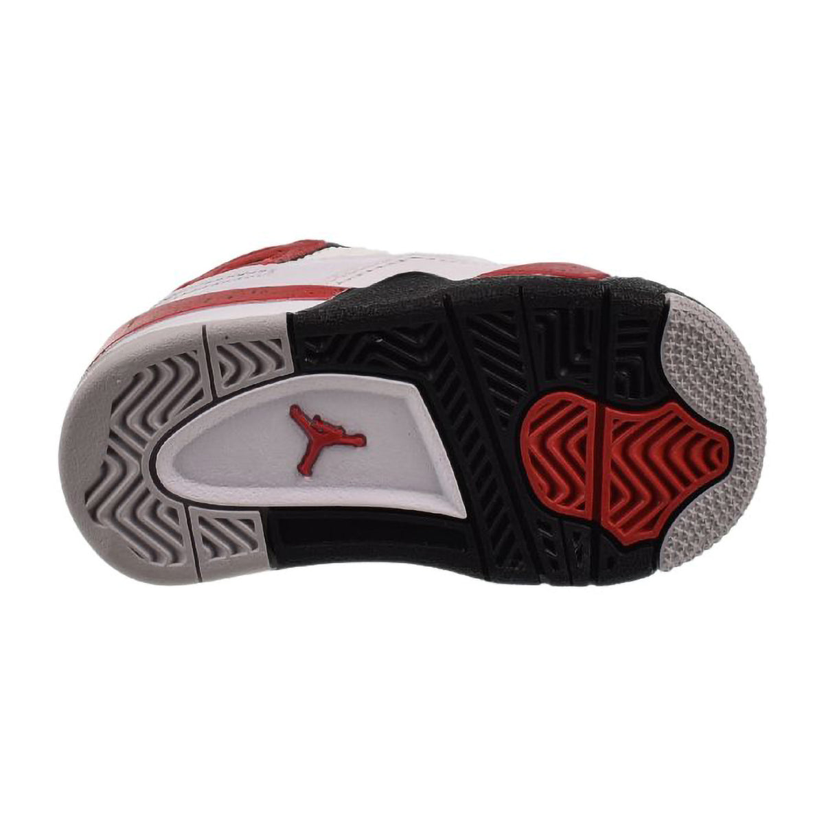 Jordan 4 Retro (TD) Toddler Shoes Red Cement-White-Black