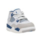 Jordan 4 Retro (TD) Toddlers' Shoes Off White/Military Blue bq7670-141