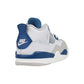 Jordan 4 Retro (TD) Toddlers' Shoes Off White/Military Blue bq7670-141