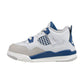 Jordan 4 Retro (TD) Toddlers' Shoes Off White/Military Blue bq7670-141