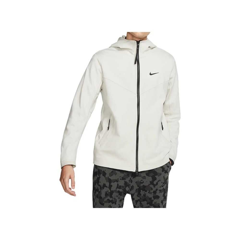 Nike Tech Pack Full Zip Hooded Men's Jacket Light Bone/Black bv4489-072