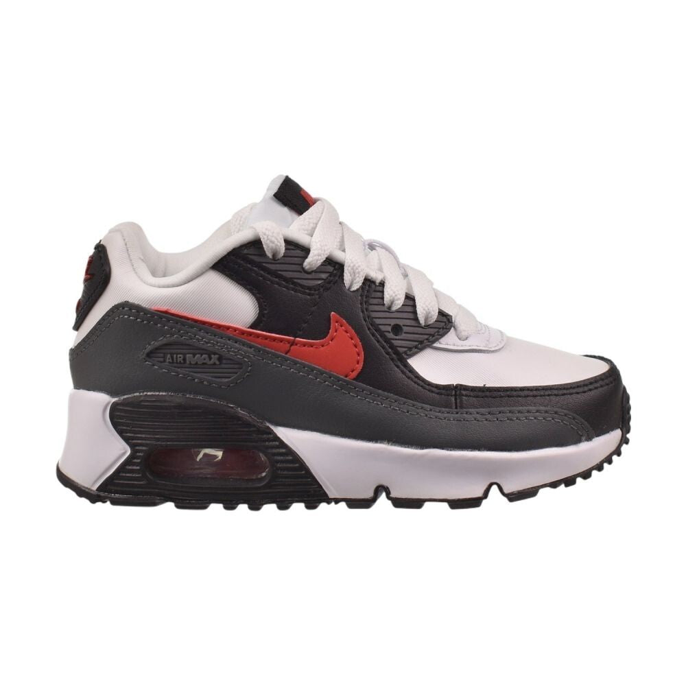 Nike Air Max 90 Ltr (PS) Little Kids Shoes White/University Red cd6867-113