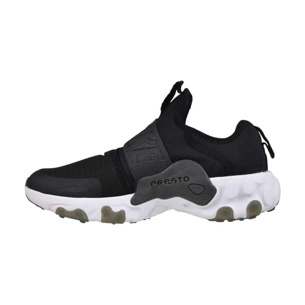 Nike React Presto Extreme Big Kids' Shoes Black-Lt Smoke Grey cd6884-001