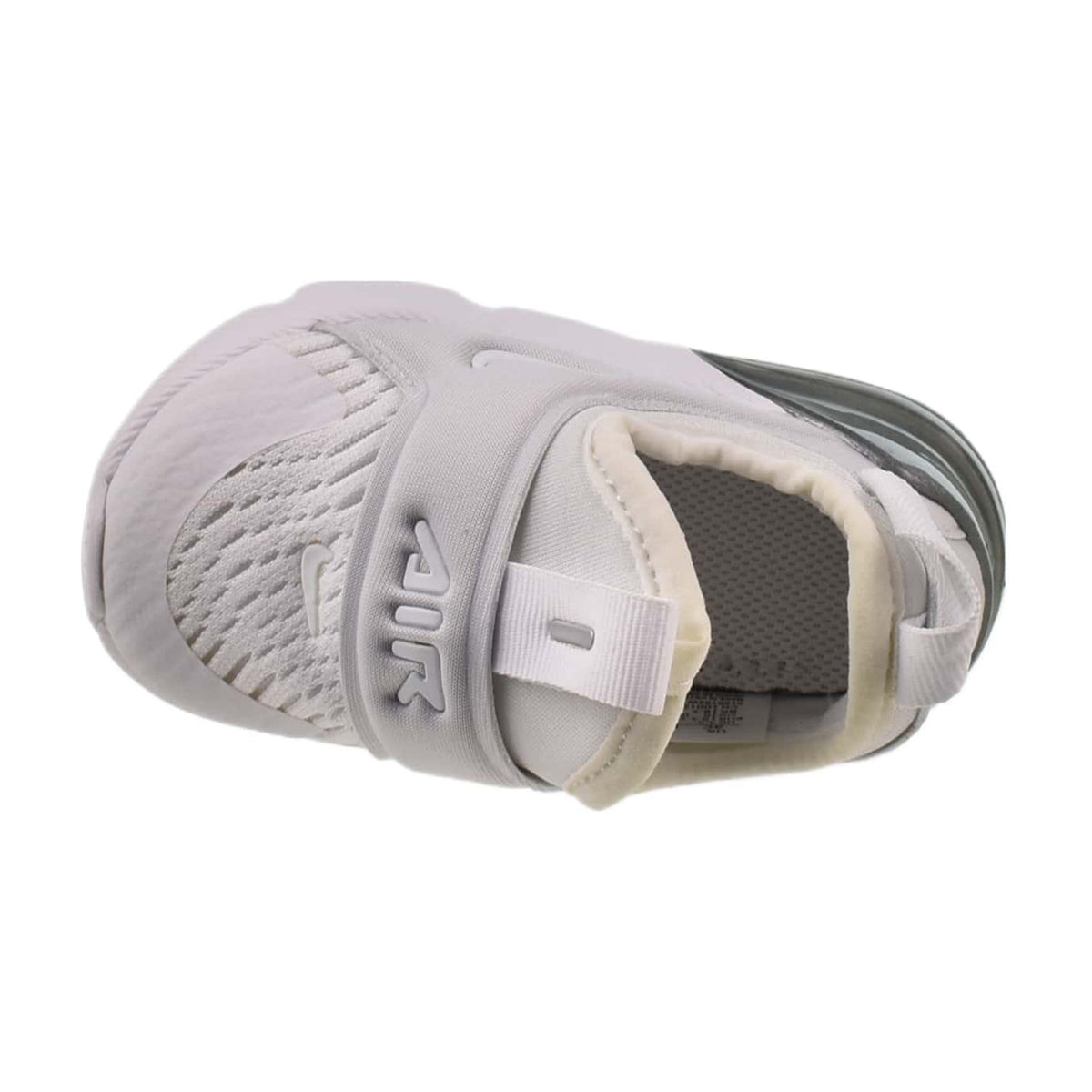 Nike Air Max 270 (TD) Toddlers' Shoes White-Metallic Silver