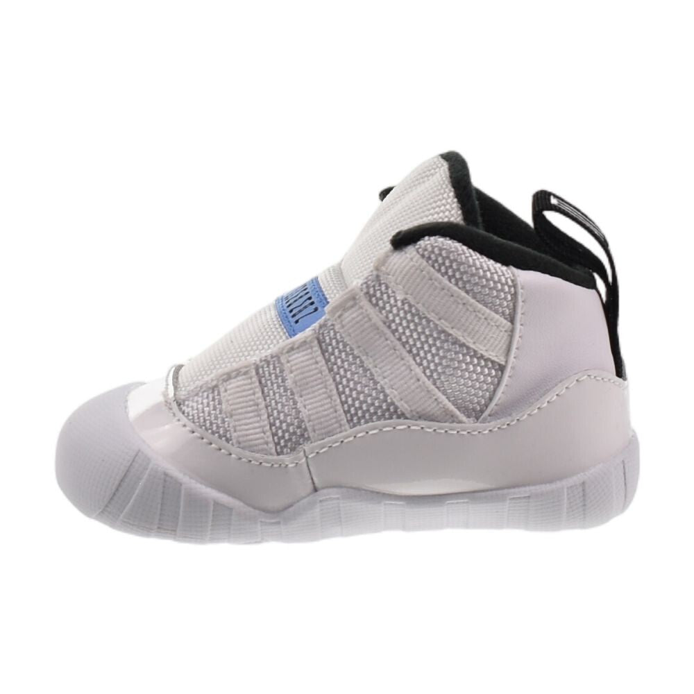 Jordan 11 Crib Bootie Baby Shoes White/Legend Blue-Black ci6165-104