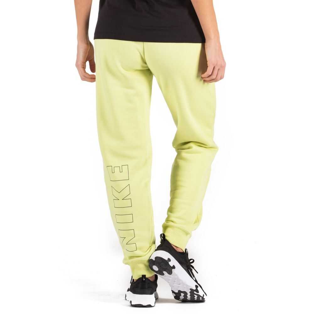 Nike NSW Air Fleece Women's Jogger Pants Yellow/Green cj3047-367