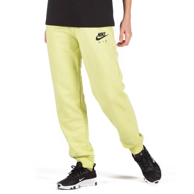 Nike NSW Air Fleece Women's Jogger Pants Yellow/Green cj3047-367