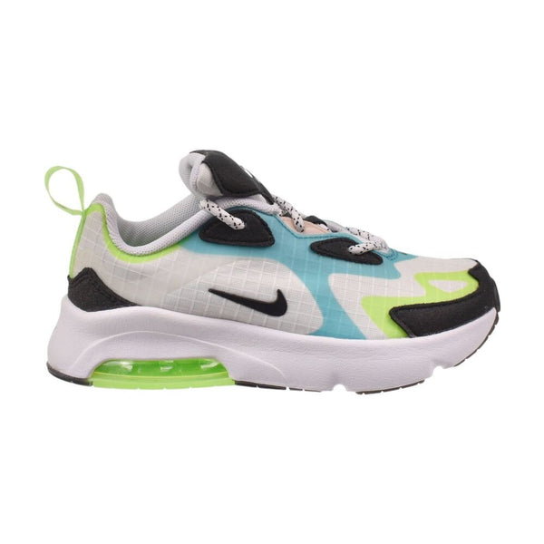 Nike Air Max 200 SE (PS) Kids' Shoes White/Black-Electric Green cj4037-101