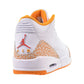 Air Jordan 3 Retro "Orange Citrus" Women's Shoes White/Pimento ck9246-101