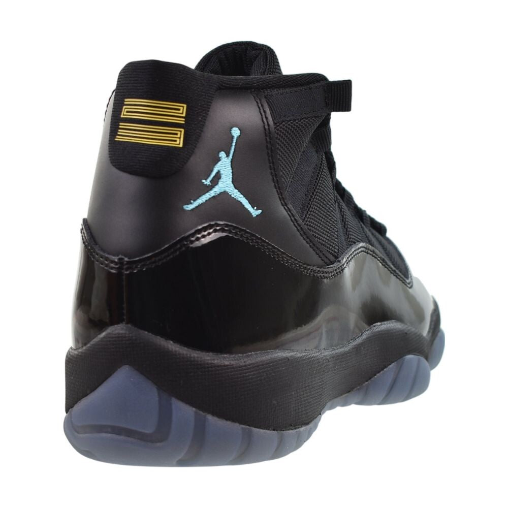 Air Jordan 11 Retro "Gamma" Men's Shoes Black/Gamma-Blue/Black ct8012-047