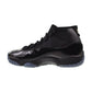 Air Jordan 11 Retro "Gamma" Men's Shoes Black/Gamma-Blue/Black ct8012-047