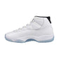 Air Jordan 11 Retro Men's Shoes White/Legend Blue-Black ct8012-104