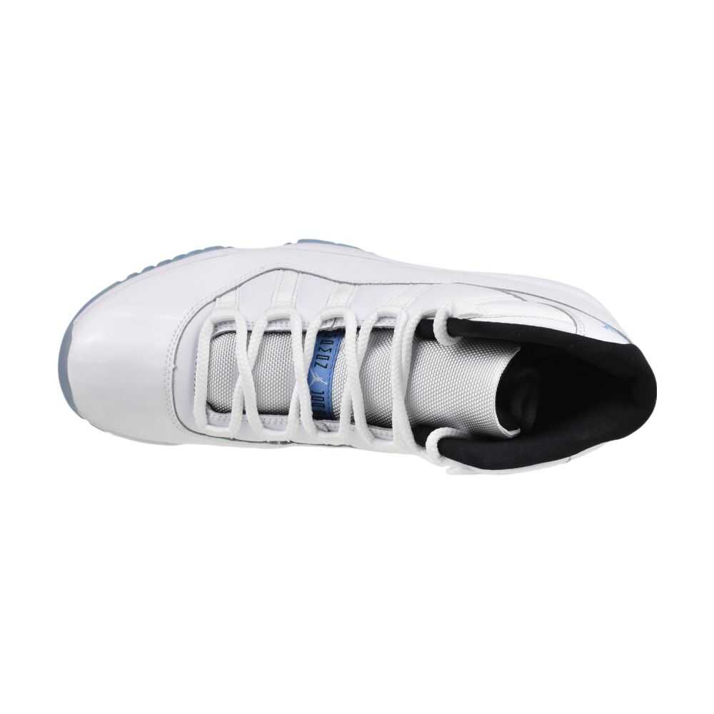 Air Jordan 11 Retro Men's Shoes White/Legend Blue-Black ct8012-104