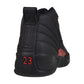 Air Jordan 12 Retro "Bloodline" Men's Shoes Black/Varsity Red ct8013-003