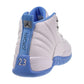 Air Jordan 12 Retro 'Melo' Men's Shoes White/University Blue ct8013-112