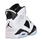 Air Jordan 6 Retro "Oreo" Men's Shoes White/Black ct8529-108