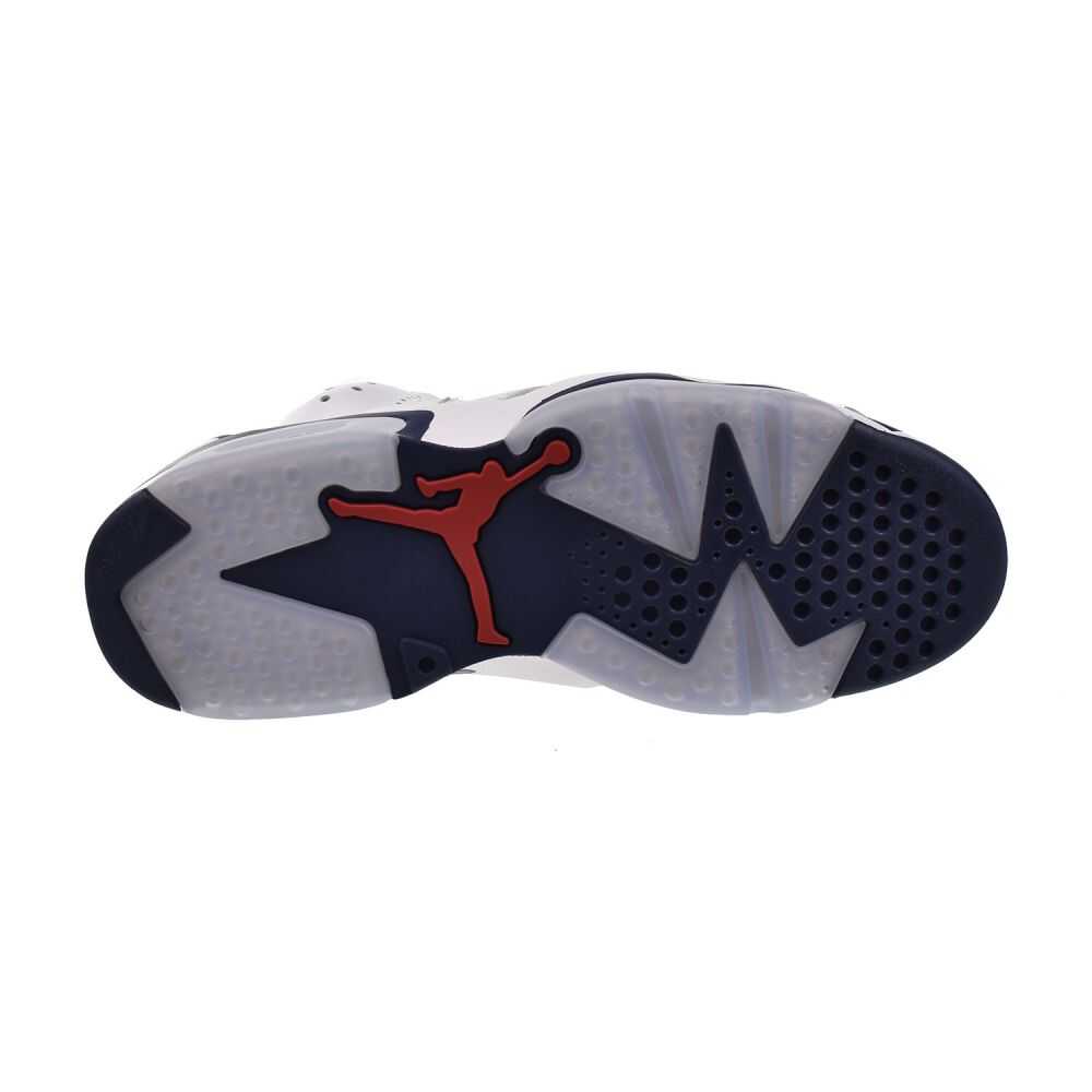 Air Jordan 6 Retro "Olympic" Men's Shoes White/Varsity Red/Midnight Navy ct8529-164