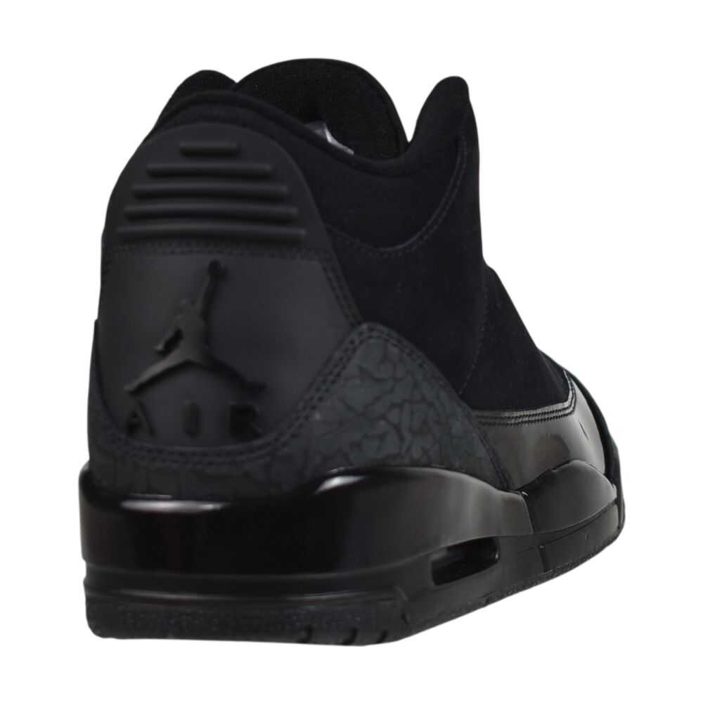 Air Jordan 3 Retro "Black Cat" Mens Shoes Black/Dark Charcoal ct8532-001