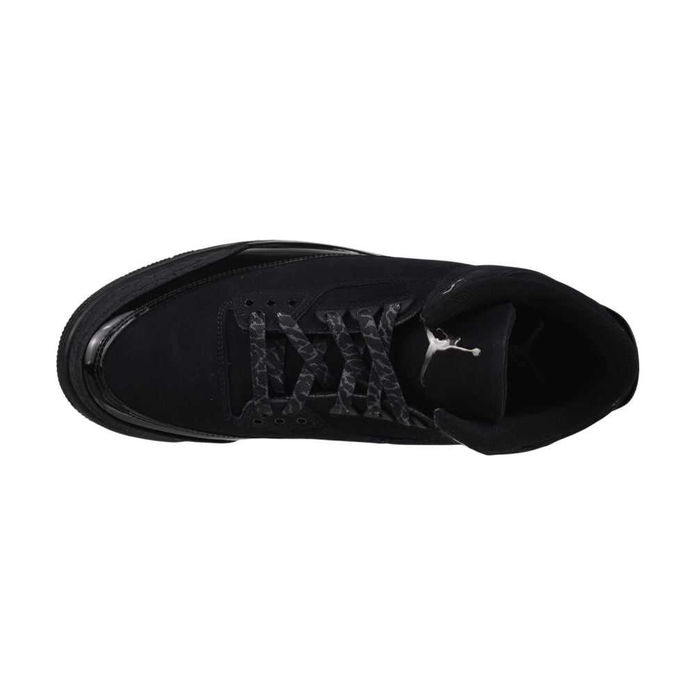 Air Jordan 3 Retro "Black Cat" Mens Shoes Black/Dark Charcoal ct8532-001