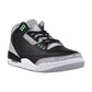 Air Jordan 3 Retro Men's Shoes Black/Green Glow ct8532-031