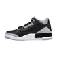 Air Jordan 3 Retro Men's Shoes Black/Green Glow ct8532-031