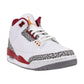Air Jordan 3 Retro Men's Shoes White/Lt Curry-Cardinal Red ct8532-126