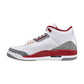 Air Jordan 3 Retro Men's Shoes White/Lt Curry-Cardinal Red ct8532-126