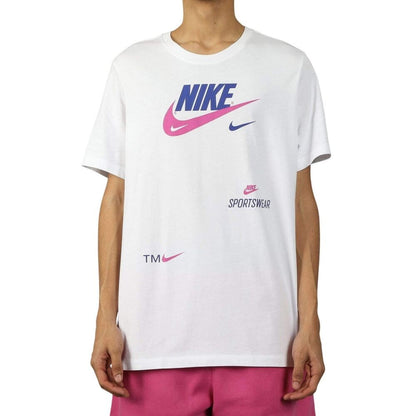 Nike Sportswear Premium Essentials Men's Tee White/Blue/Purple cu0078-100