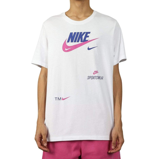 Nike Sportswear Premium Essentials Men's Tee White/Blue/Purple cu0078-100