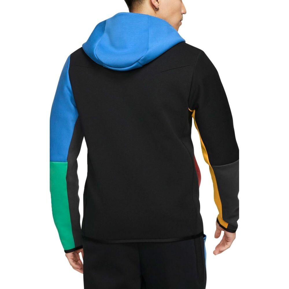 Nike Fleece Full-Zip Men's Hoodie Dark Grey Heather/Black cu4489-015
