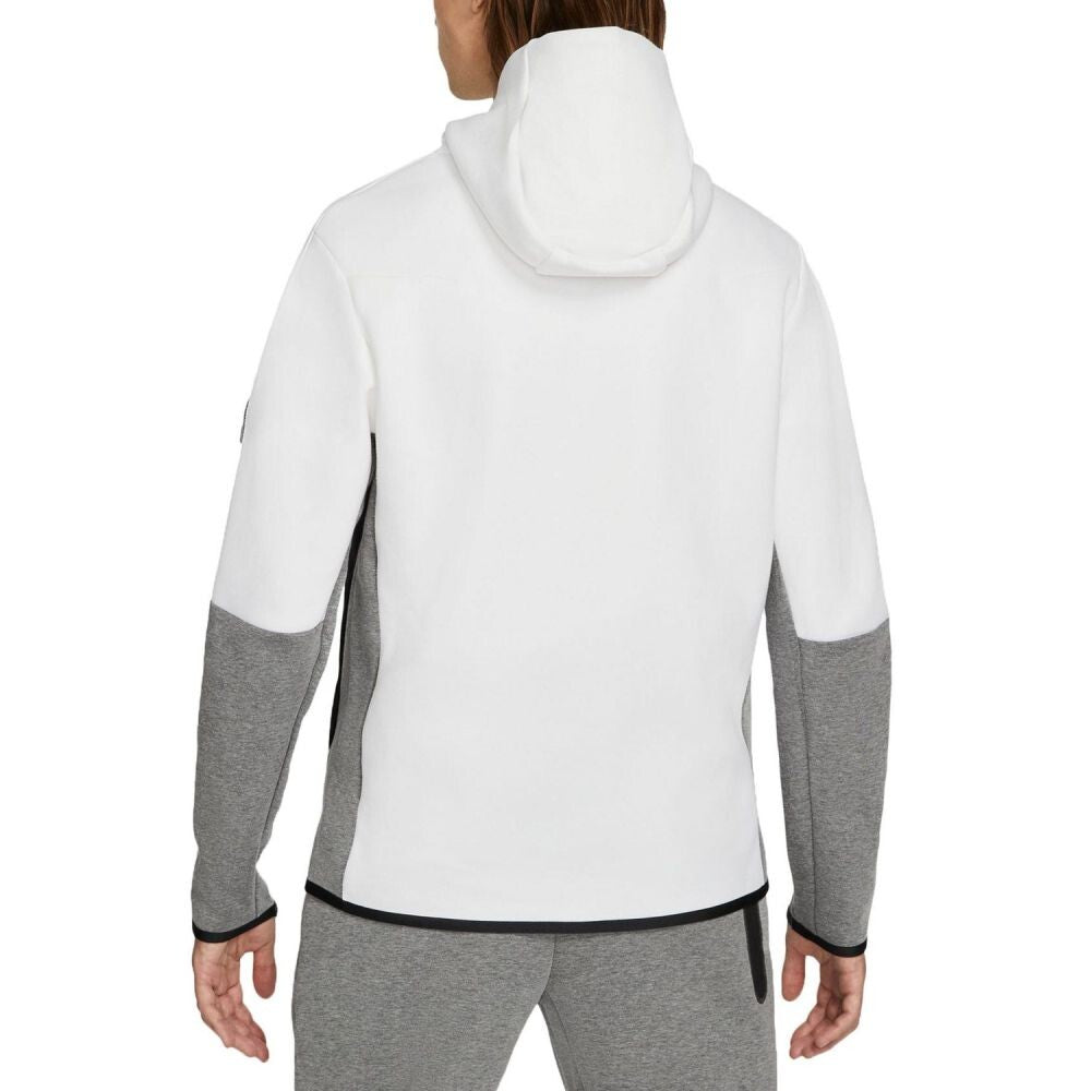 Nike Fleece Full-Zip Men's Hoodie White/Black cu4489-101