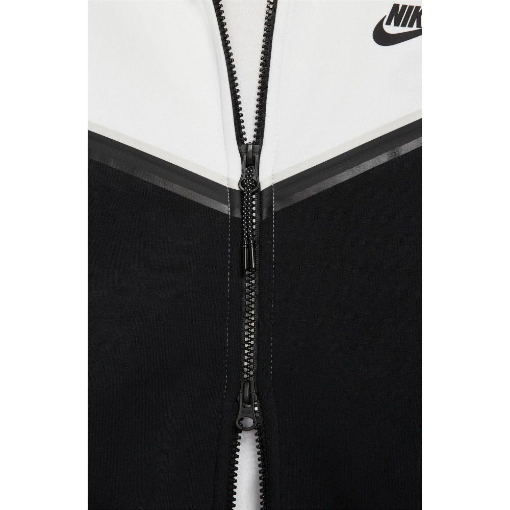 Nike Fleece Full-Zip Men's Hoodie White/Black cu4489-101