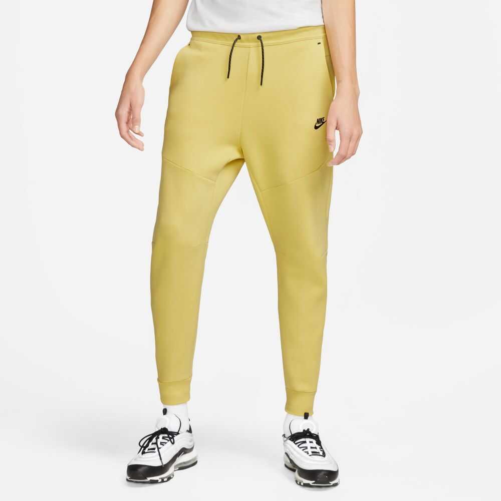 Nike Sportswear Tech Fleece Men's Jogger Pants Saturn Gold-Black cu4495-700