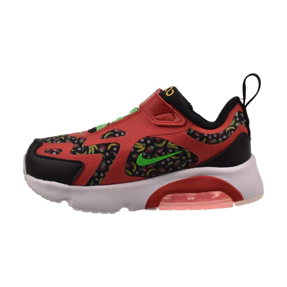 Nike Air Max 200 (TD) Toddlers' Shoes University Red/Green cu4698-600