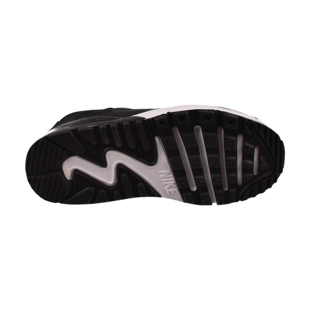 Nike Air Max 90 Toggle Little Kids' Shoes Black/Chrome-Green cv0064-002