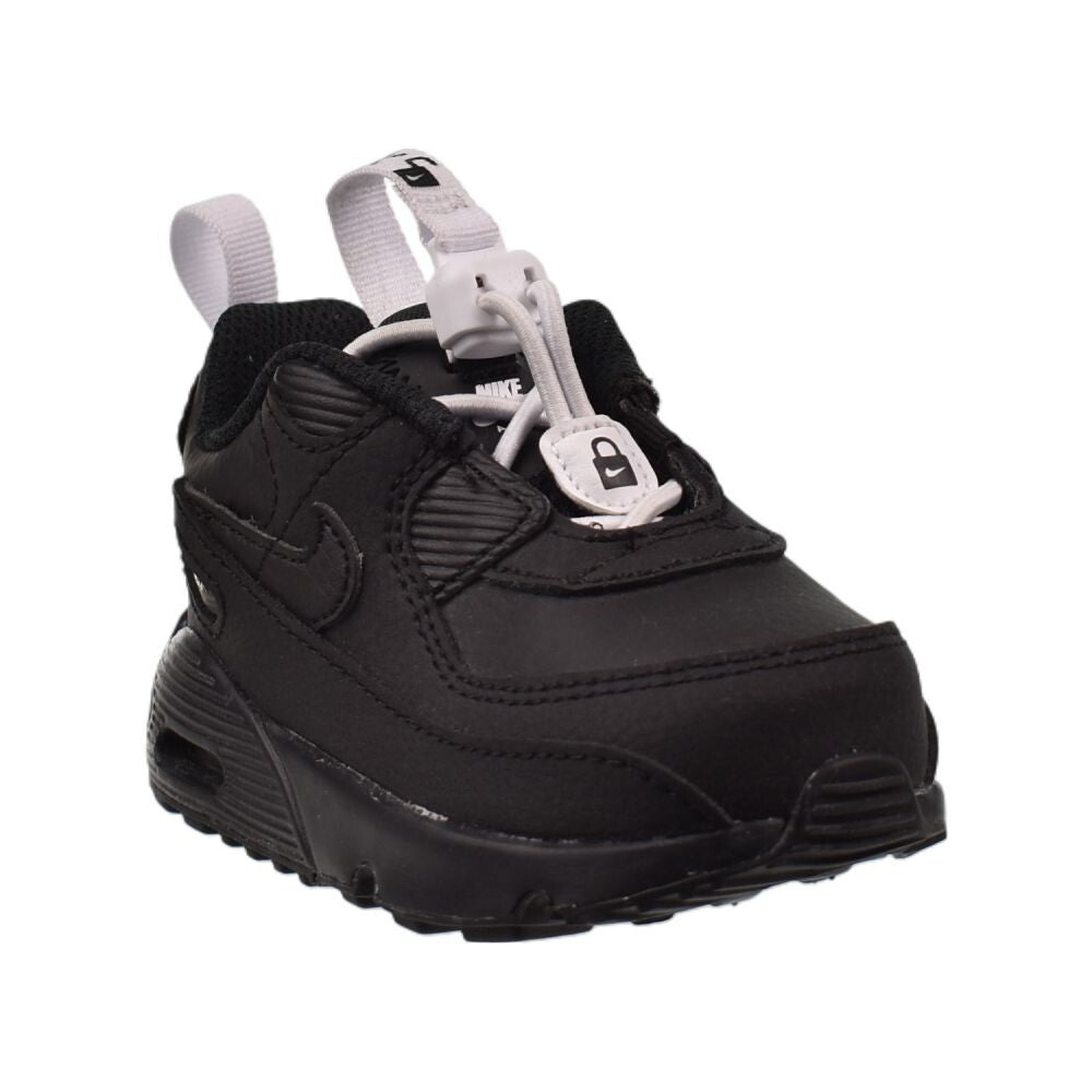 Nike Air Max 90 Toggle (TD) Toddlers' Shoes Black/White cv0065-001