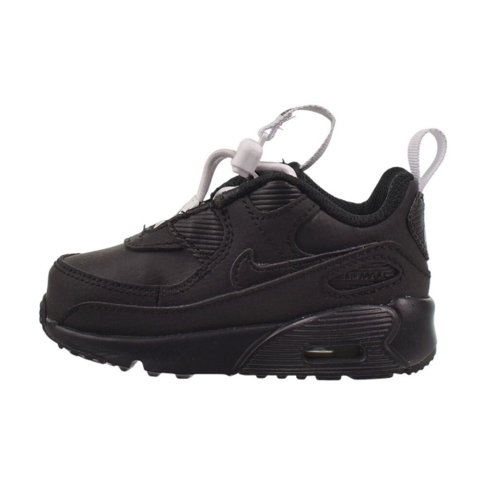Nike Air Max 90 Toggle (TD) Toddlers' Shoes Black/White cv0065-001