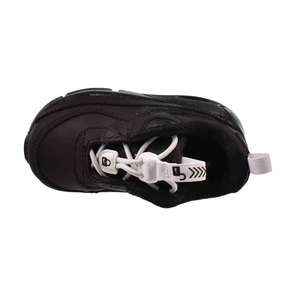 Nike Air Max 90 Toggle (TD) Toddlers' Shoes Black/White cv0065-001