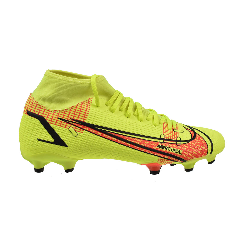 Nike Mercurial Superfly 8 Academy FGMG Men's Soccer Cleats Volt-Black